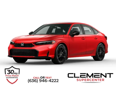 Silver 2025 Honda Civic Sport for sale in Saint Charles, MO