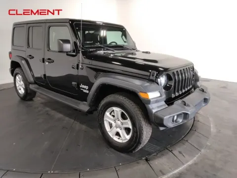 Another view of 2019 Jeep Wrangler Unlimited Sport for sale in Saint Charles, MO at Clement Supercenter