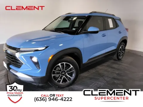 Blue 2024 Chevrolet TrailBlazer LT for sale in Saint Charles, MO