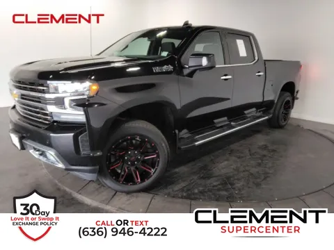 Black 2019 Chevrolet Silverado 1500 High Country for sale in Saint Charles, MO