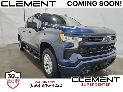 Blue 2023 Chevrolet Silverado 1500 RST for sale in Saint Charles, MO