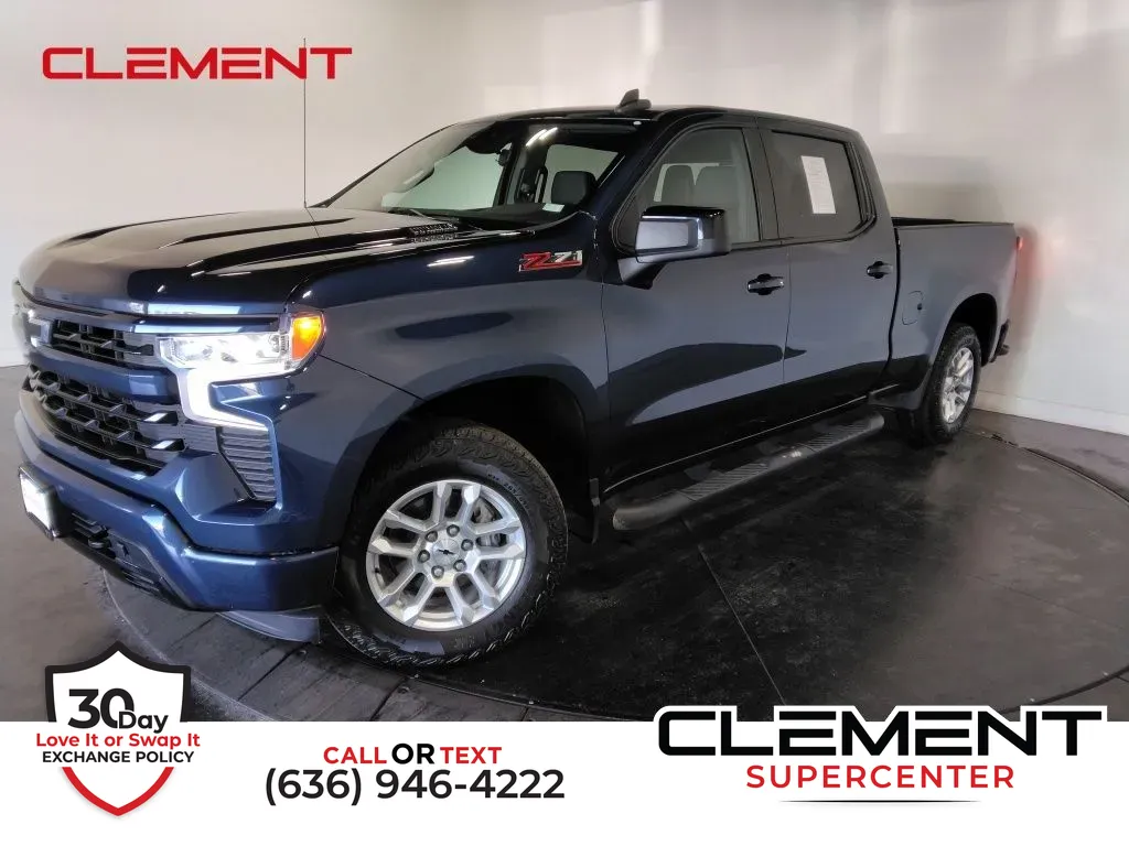 Blue 2023 Chevrolet Silverado 1500 RST for sale in Saint Charles, MO