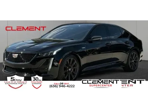 Black 2021 Cadillac CT5 V-Series for sale in Saint Charles, MO