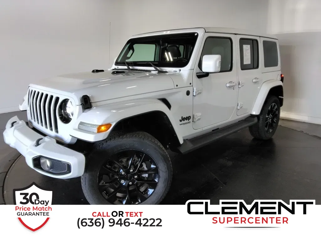 White 2022 Jeep Wrangler Unlimited Sahara High Altitude for sale in Saint Charles, MO