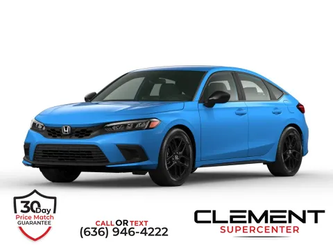 Blue 2024 Honda Civic Sport for sale in Saint Charles, MO