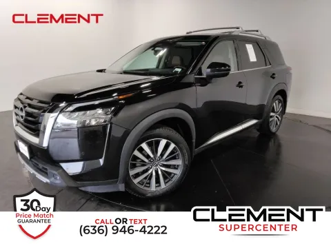 Black 2022 Nissan Pathfinder Platinum for sale in Saint Charles, MO