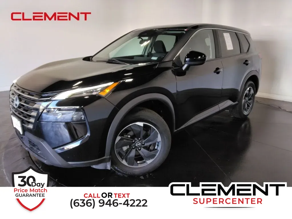 Black 2024 Nissan Rogue SV for sale in Saint Charles, MO