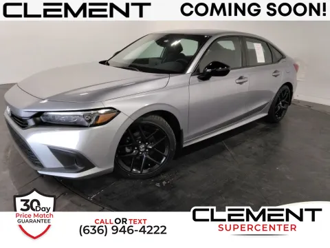 Silver 2022 Honda Civic Sport for sale in Saint Charles, MO