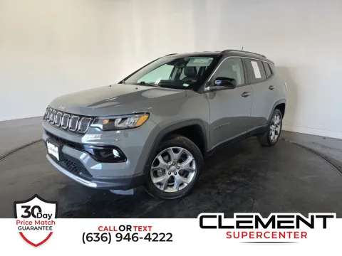 Gray 2022 Jeep Compass Limited for sale in Saint Charles, MO