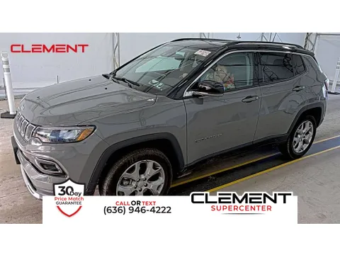 Gray 2022 Jeep Compass Limited for sale in Saint Charles, MO