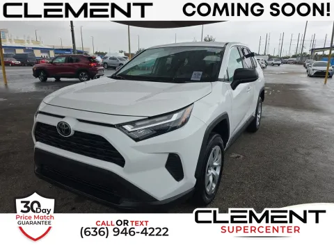 White 2023 Toyota RAV4 LE for sale in Saint Charles, MO