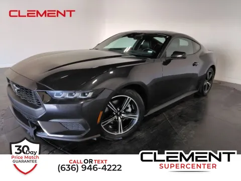 Gray 2024 Ford Mustang EcoBoost Premium for sale in Saint Charles, MO