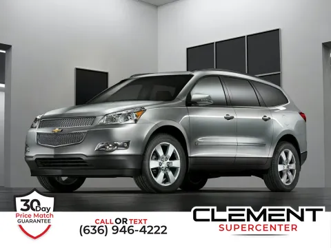 Silver 2010 Chevrolet Traverse 2LT for sale in Saint Charles, MO
