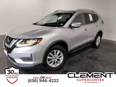 Silver 2018 Nissan Rogue SV for sale in Saint Charles, MO