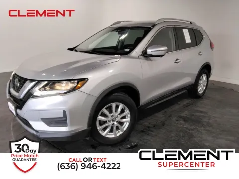 Silver 2018 Nissan Rogue SV for sale in Saint Charles, MO
