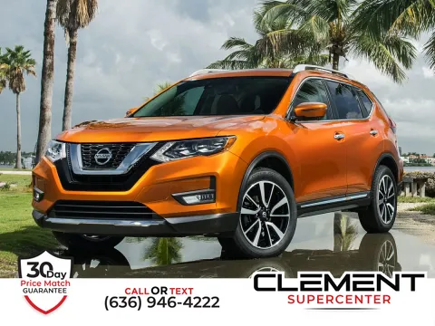 Silver 2018 Nissan Rogue SV for sale in Saint Charles, MO