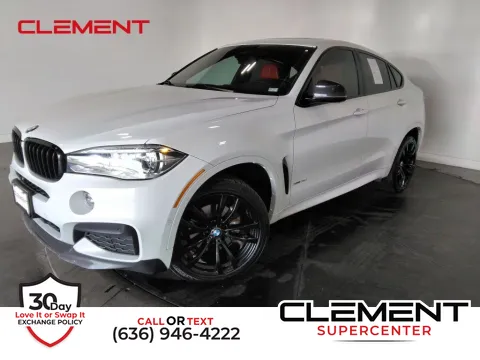 White 2019 BMW X6 xDrive35i for sale in Saint Charles, MO