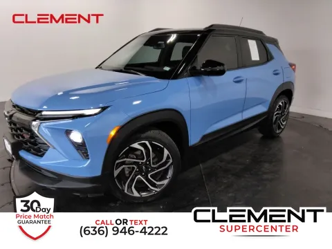 Blue 2024 Chevrolet TrailBlazer RS for sale in Saint Charles, MO