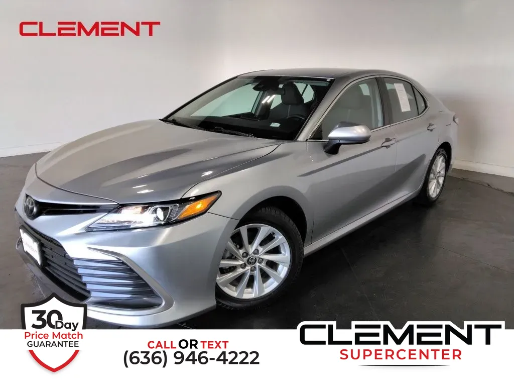 Silver 2024 Toyota Camry LE for sale in Saint Charles, MO