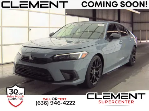 Silver 2024 Honda Civic Sport for sale in Saint Charles, MO