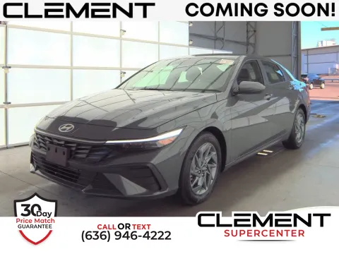 Gray 2024 Hyundai Elantra SEL for sale in Saint Charles, MO