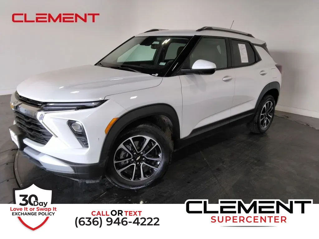 White 2025 Chevrolet TrailBlazer LT for sale in Saint Charles, MO