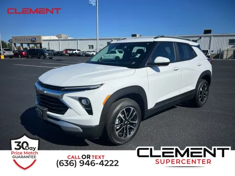 White 2025 Chevrolet TrailBlazer LT for sale in Saint Charles, MO