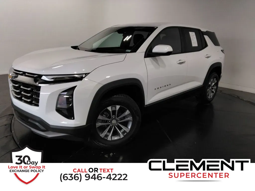 White 2025 Chevrolet Equinox LT for sale in Saint Charles, MO