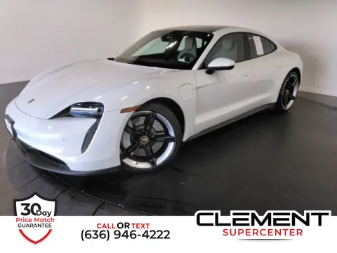 White 2022 Porsche Taycan for sale in Saint Charles, MO