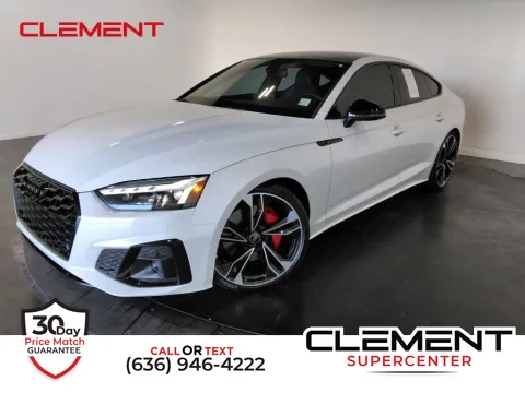 White 2023 Audi S5 Sportback Premium Plus for sale in Saint Charles, MO