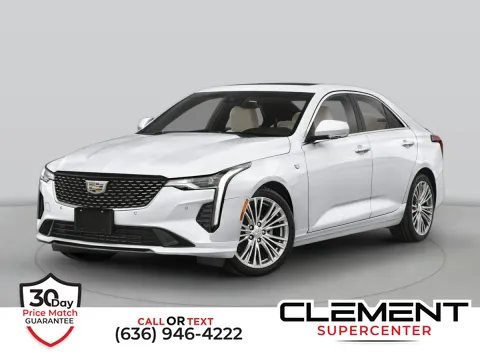 Black 2023 Cadillac CT4 Luxury for sale in Saint Charles, MO