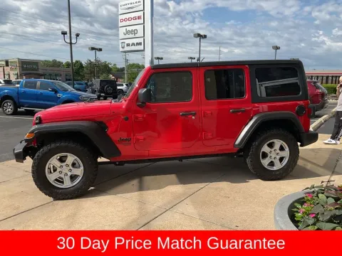 Photos of 2019 Jeep Wrangler Unlimited Sport S for sale in Saint Charles, MO at Clement Supercenter
