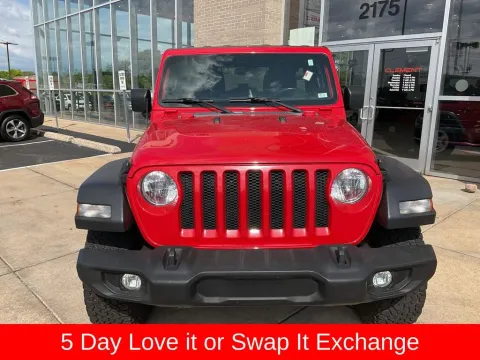 Another view of 2019 Jeep Wrangler Unlimited Sport S for sale in Saint Charles, MO at Clement Supercenter