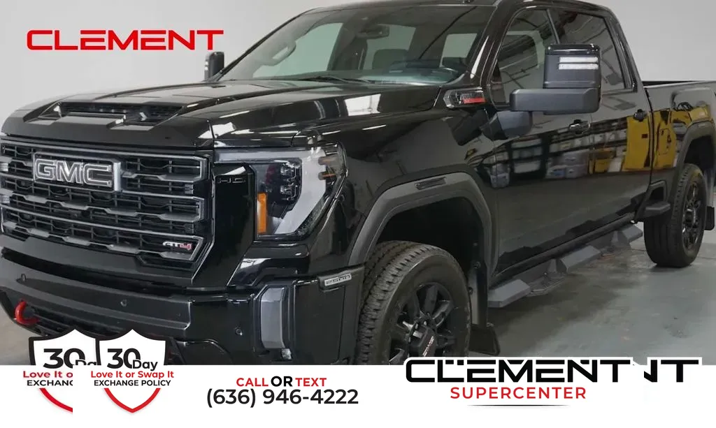 Black 2024 GMC Sierra 2500HD AT4 for sale in Saint Charles, MO