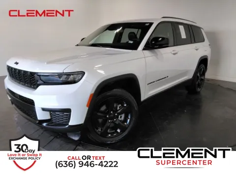 White 2023 Jeep Grand Cherokee L Altitude for sale in Saint Charles, MO