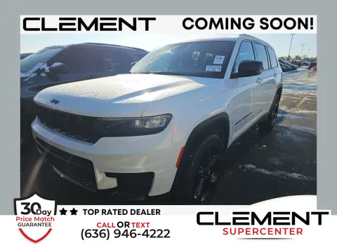 White 2023 Jeep Grand Cherokee L Altitude for sale in Saint Charles, MO