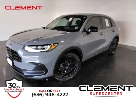 Gray 2024 Honda HR-V Sport for sale in Saint Charles, MO