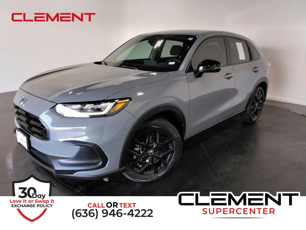 Gray 2024 Honda HR-V Sport for sale in Saint Charles, MO