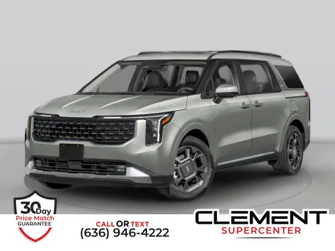 Silver 2025 Kia Carnival Hybrid EX for sale in Saint Charles, MO