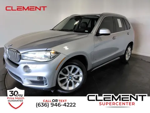 Silver 2015 BMW X5 xDrive50i for sale in Saint Charles, MO