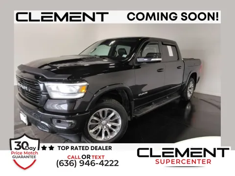 Black 2022 Ram 1500 Laramie for sale in Saint Charles, MO