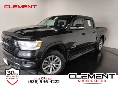 Black 2022 Ram 1500 Laramie for sale in Saint Charles, MO