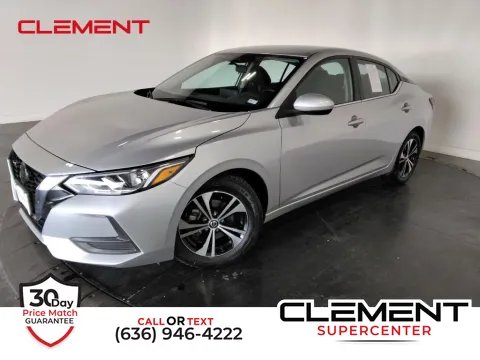 Silver 2023 Nissan Sentra SV for sale in Saint Charles, MO