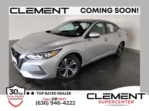 Silver 2023 Nissan Sentra SV for sale in Saint Charles, MO