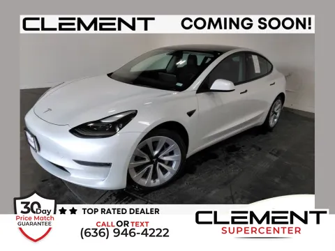 White 2021 Tesla Model 3 Standard Range Plus for sale in Saint Charles, MO