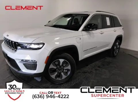White 2022 Jeep Grand Cherokee 4xe for sale in Saint Charles, MO