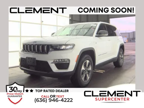 White 2022 Jeep Grand Cherokee 4xe for sale in Saint Charles, MO