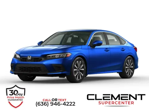 Blue 2023 Honda Civic EX for sale in Saint Charles, MO