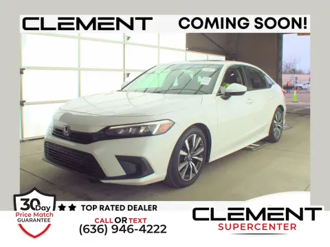 White 2023 Honda Civic EX for sale in Saint Charles, MO