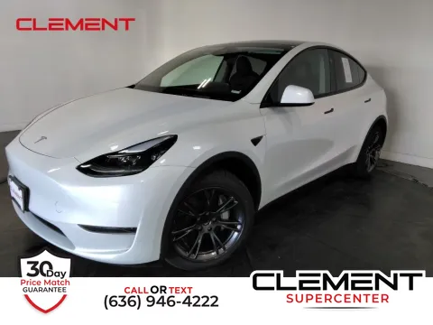 White 2024 Tesla Model Y Long Range for sale in Saint Charles, MO